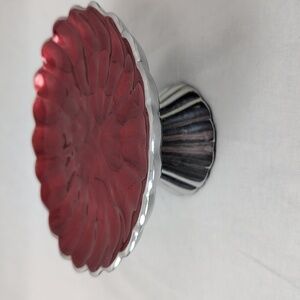 JULIA KNIGHT POMEGRANITE PEONY PEDASTAL STAND 6"